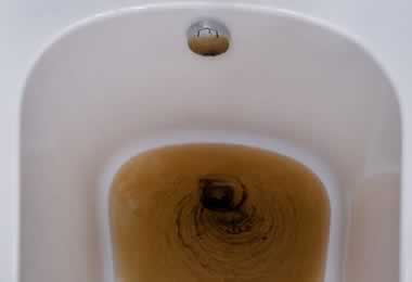 Baignoire bouchée Baignoire bouchée